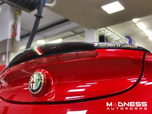 Alfa Romeo 4C Trunk Spoiler - Carbon Fiber - Stile Italia - Coupe Alfa Romeo 4C Trunk Spoiler - Carbon Fiber - Stile Italia - Coupe
